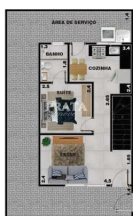 Imagem Casa com 3 Quartos à Venda, 100 m² em Japuí - São Vicente