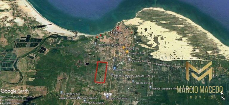 Terreno à Venda, 1.252.102 m² em Poço Doce - Paracuru
