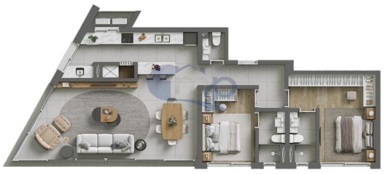Imagem Apartamento com 2 Quartos à Venda, 96 m² em Centro - Torres Imagem Apartamento com 2 Quartos à Venda, 96 m² em Centro - Torres