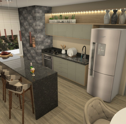 Imagem Apartamento com 1 Quarto à Venda, 55 m² em Centro - Canela