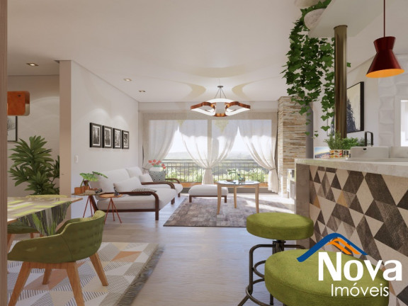 Imagem Flat com 2 Quartos à Venda, 93 m² em Pousada Da Neve - Nova Petrópolis
