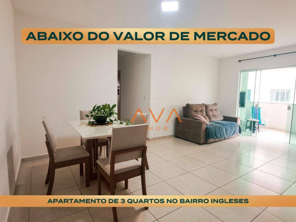 Apartamento com 3 Quartos à Venda, 109 m² em Ingleses - Florianópolis