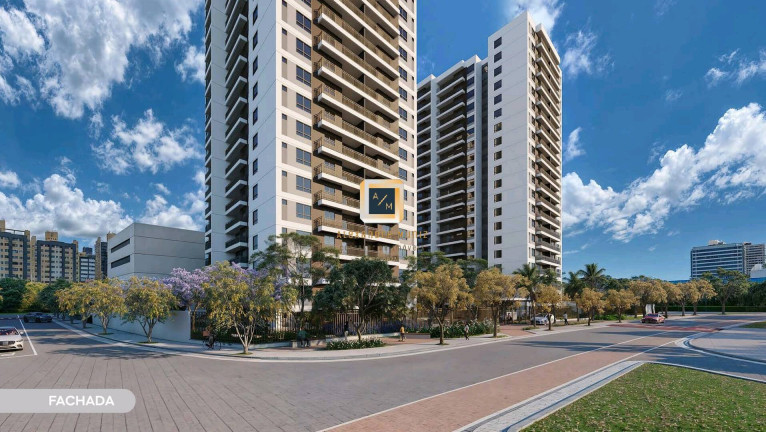 Apartamento com 3 Quartos à Venda, 68 m² em Presidente Kennedy - Fortaleza