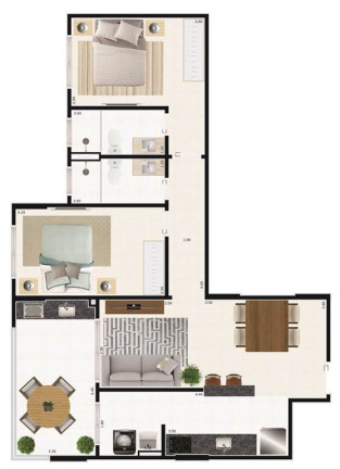Imagem Apartamento com 2 Quartos à Venda, 77 m² em Centro - Mongagua Imagem Apartamento com 2 Quartos à Venda, 77 m² em Centro - Mongagua