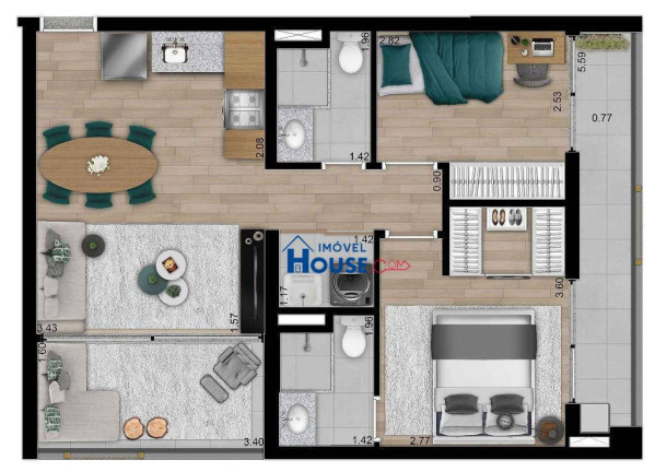 Imagem Apartamento com 2 Quartos à Venda, 61 m² em Vila Madalena - São Paulo Imagem Apartamento com 2 Quartos à Venda, 61 m² em Vila Madalena - São Paulo