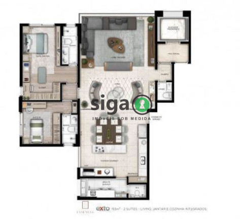 Imagem Apartamento com 3 Quartos à Venda, 153 m² em Vila Mariana - São Paulo Imagem Apartamento com 3 Quartos à Venda, 153 m² em Vila Mariana - São Paulo