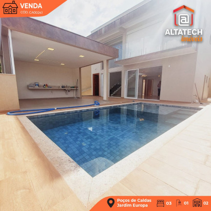 Casa com 3 Quartos à Venda, 230 m² em Jardim Europa - Poços De Caldas