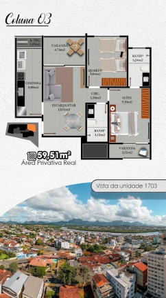 Imagem Apartamento com 2 Quartos à Venda, 59 m² em Centro - Guarapari Imagem Apartamento com 2 Quartos à Venda, 59 m² em Centro - Guarapari