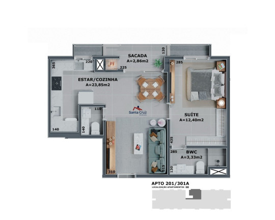 Imagem Apartamento com 1 Quarto à Venda, 89 m² em Cachoeira Do Bom Jesus - Florianópolis Imagem Apartamento com 1 Quarto à Venda, 89 m² em Cachoeira Do Bom Jesus - Florianópolis