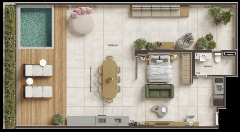 Imagem Imóvel com 1 Quarto à Venda, 45 m² em Copacabana - Rio De Janeiro