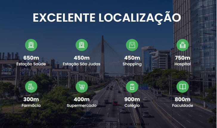 Imagem Apartamento com 1 Quarto à Venda, 26 m² em Saúde - São Paulo