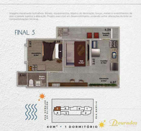 Imagem Apartamento com 1 Quarto à Venda, 38 m² em Boqueirão - Praia Grande Imagem Apartamento com 1 Quarto à Venda, 38 m² em Boqueirão - Praia Grande