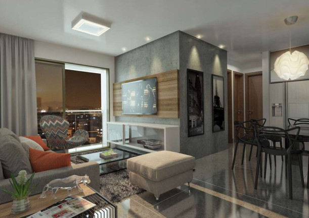 Imagem Apartamento com 1 Quarto à Venda, 35 m² em Casa Forte - Recife