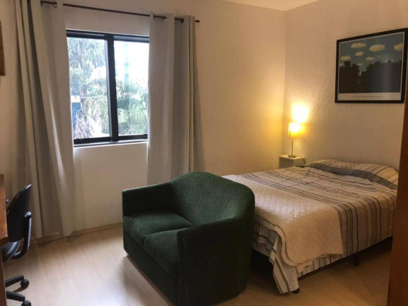 Apartamento com 1 Quarto para Alugar, 30 m² em Moema - São Paulo
