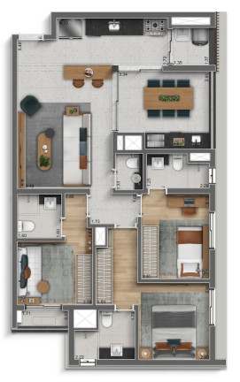 Imagem Apartamento com 3 Quartos à Venda, 159 m² em Perdizes - São Paulo