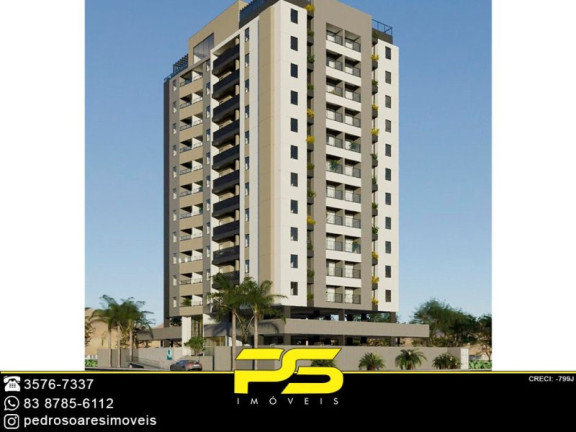 Apartamento com 2 Quartos à Venda, 57 m² em Manaíra - João Pessoa