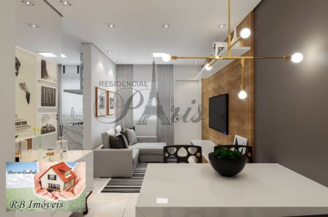 Imagem Casa com 2 Quartos à Venda, 69 m² em Vila Valparaíso - Santo André