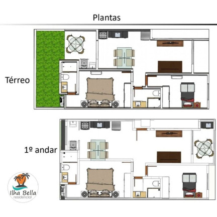 Imagem Apartamento com 2 Quartos à Venda, 66 m² em Centro - Lauro De Freitas Imagem Apartamento com 2 Quartos à Venda, 66 m² em Centro - Lauro De Freitas