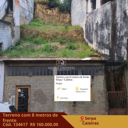 Imagem Terreno à Venda, 200 m² em Serpa - Caieiras Imagem Terreno à Venda, 200 m² em Serpa - Caieiras
