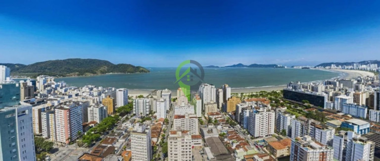 Imagem Apartamento com 3 Quartos à Venda, 133 m² em Aparecida - Santos Imagem Apartamento com 3 Quartos à Venda, 133 m² em Aparecida - Santos