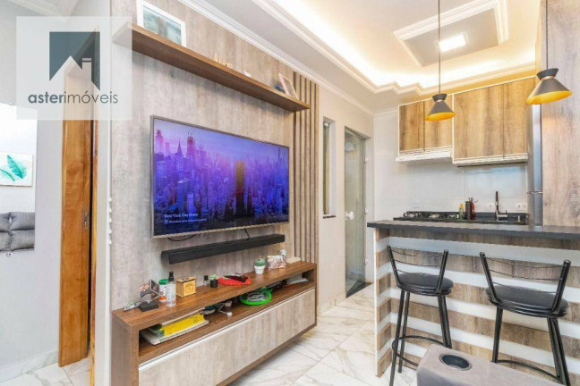 Imagem Casa com 2 Quartos à Venda, 46 m² em Sítio Cercado - Curitiba Imagem Casa com 2 Quartos à Venda, 46 m² em Sítio Cercado - Curitiba