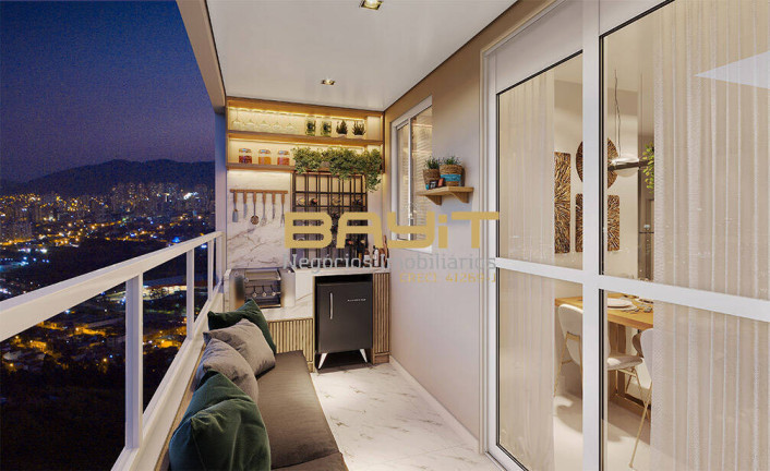 Imagem Apartamento com 3 Quartos à Venda, 60 m² em Jardim Carlos Gomes - Jundiaí