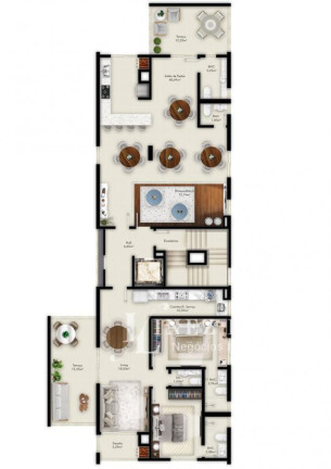 Imagem Apartamento com 2 Quartos à Venda, 72 m² em Balneário Perequê - Porto Belo Imagem Apartamento com 2 Quartos à Venda, 72 m² em Balneário Perequê - Porto Belo