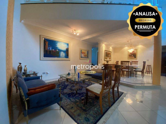 Sobrado com 4 Quartos à Venda ou Locação, 343 m² em Jardim São Caetano - São Caetano Do Sul