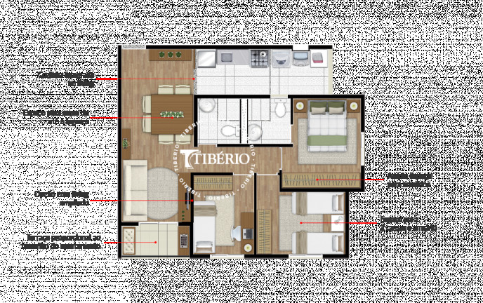 Imagem Apartamento com 2 Quartos à Venda, 53 m² em Centro - Guarulhos