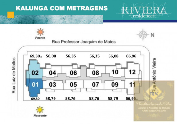 Imagem Apartamento com 3 Quartos à Venda, 69 m² em Da Luz - Nova Iguaçu