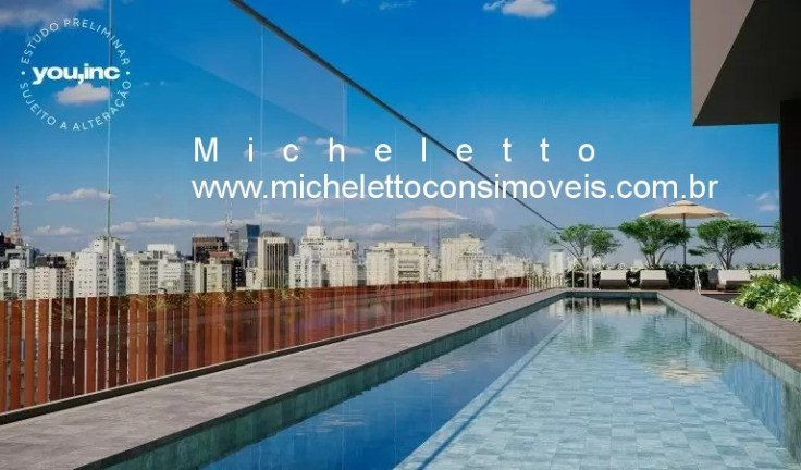 Imagem Apartamento com 1 Quarto à Venda, 34 m² em Cerqueira César - São Paulo Imagem Apartamento com 1 Quarto à Venda, 34 m² em Cerqueira César - São Paulo