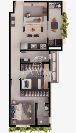 Imagem Apartamento com 2 Quartos à Venda, 58 m² em Costa E Silva - Joinville Imagem Apartamento com 2 Quartos à Venda, 58 m² em Costa E Silva - Joinville