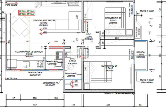 Imagem Apartamento com 2 Quartos à Venda, 55 m² em Vila Lalau - Jaraguá Do Sul