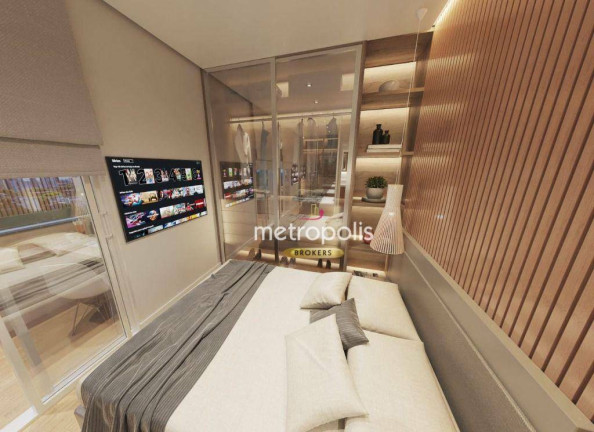 Imagem Apartamento com 2 Quartos à Venda, 49 m² em Jardim - Santo André