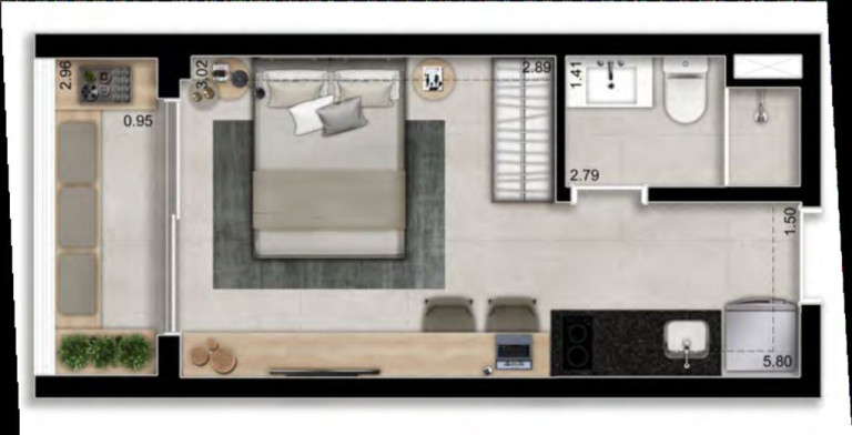 Imagem Apartamento com 1 Quarto à Venda, 45 m² em Jardim Vila Mariana - São Paulo Imagem Apartamento com 1 Quarto à Venda, 45 m² em Jardim Vila Mariana - São Paulo