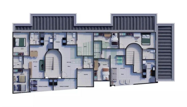 Imagem Casa de Condomínio com 3 Quartos à Venda, 53 m² em Várzea - Recife