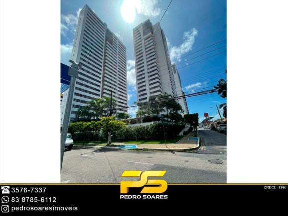 Apartamento com 3 Quartos à Venda, 140 m² em Estados - João Pessoa