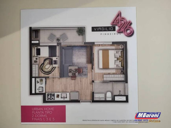 Imagem Apartamento com 2 Quartos à Venda, 40 m² em Vila Butantã - São Paulo Imagem Apartamento com 2 Quartos à Venda, 40 m² em Vila Butantã - São Paulo