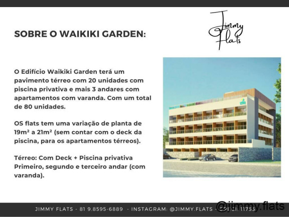 Imagem Apartamento com 1 Quarto à Venda, 20 m² em Centro, Porto De Galinhas - Ipojuca