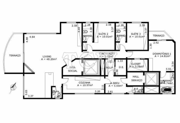 Imagem Apartamento com 4 Quartos à Venda, 150 m² em Paraíso - São Paulo