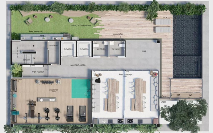 Imagem Apartamento com 1 Quarto à Venda, 30 m² em Manaíra - João Pessoa Imagem Apartamento com 1 Quarto à Venda, 30 m² em Manaíra - João Pessoa