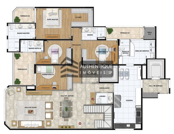 Imagem Apartamento com 3 Quartos à Venda, 200 m² em Rudge Ramos - São Bernardo Do Campo Imagem Apartamento com 3 Quartos à Venda, 200 m² em Rudge Ramos - São Bernardo Do Campo