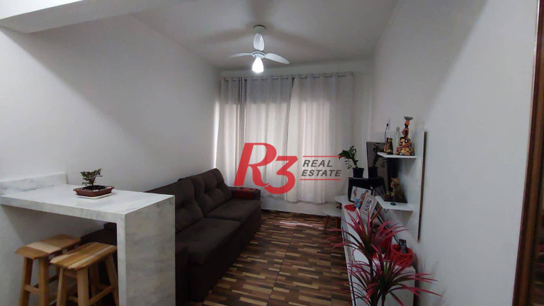 Apartamento com 1 Quarto à Venda, 50 m² em Embaré - Santos