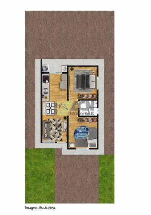 Imagem Casa com 2 Quartos à Venda, 42 m² em Jardim Amanda I - Hortolândia Imagem Casa com 2 Quartos à Venda, 42 m² em Jardim Amanda I - Hortolândia