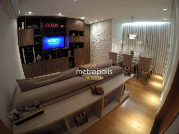 Apartamento com 3 Quartos à Venda, 91 m² em Santa Maria - São Caetano Do Sul