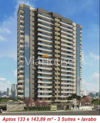 Apartamento com 3 Quartos à Venda, 133 m² em Nova Aliança - Ribeirão Preto