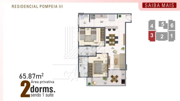 Imagem Imóvel com 2 Quartos à Venda,  em Ocian - Praia Grande