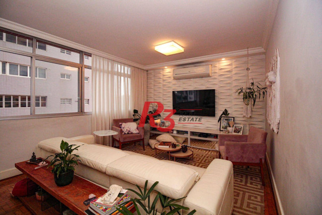 Imagem Apartamento com 3 Quartos à Venda, 125 m² em José Menino - Santos