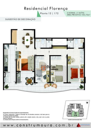 Imagem Apartamento com 3 Quartos à Venda, 104 m² em Aviação - Praia Grande