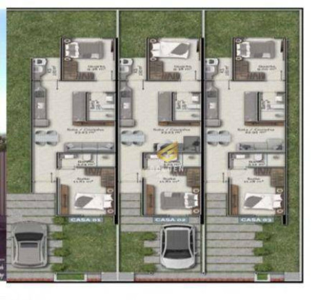 Imagem Casa com 2 Quartos à Venda, 63 m² em Mata Atlântica - Tijucas Imagem Casa com 2 Quartos à Venda, 63 m² em Mata Atlântica - Tijucas